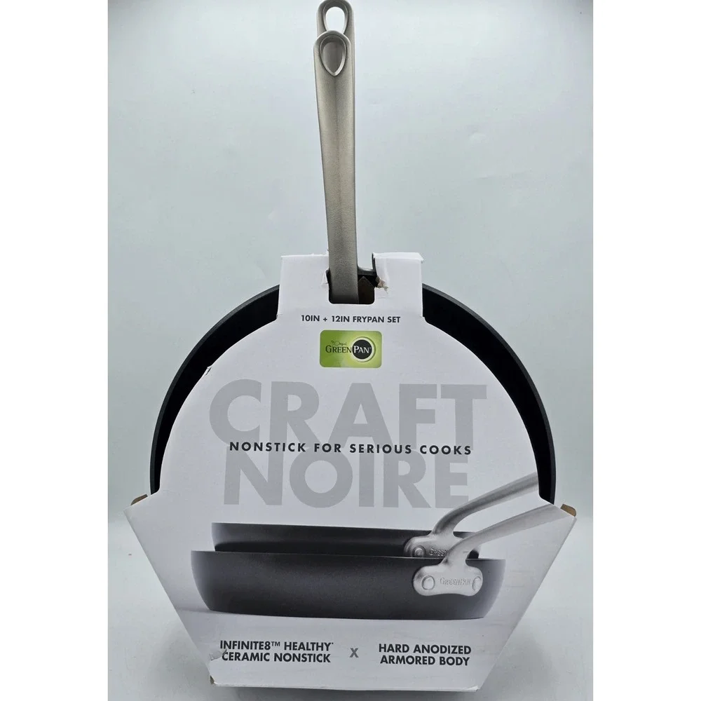 NEW GreenPan Craft Noire 10